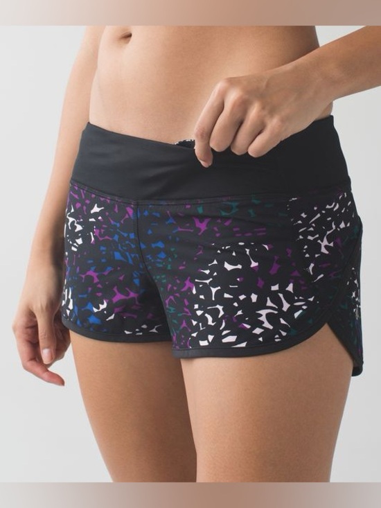 lululemon athletica Pants - Lululemon Free Flow Short Shadow Wrap Multi / Black Z